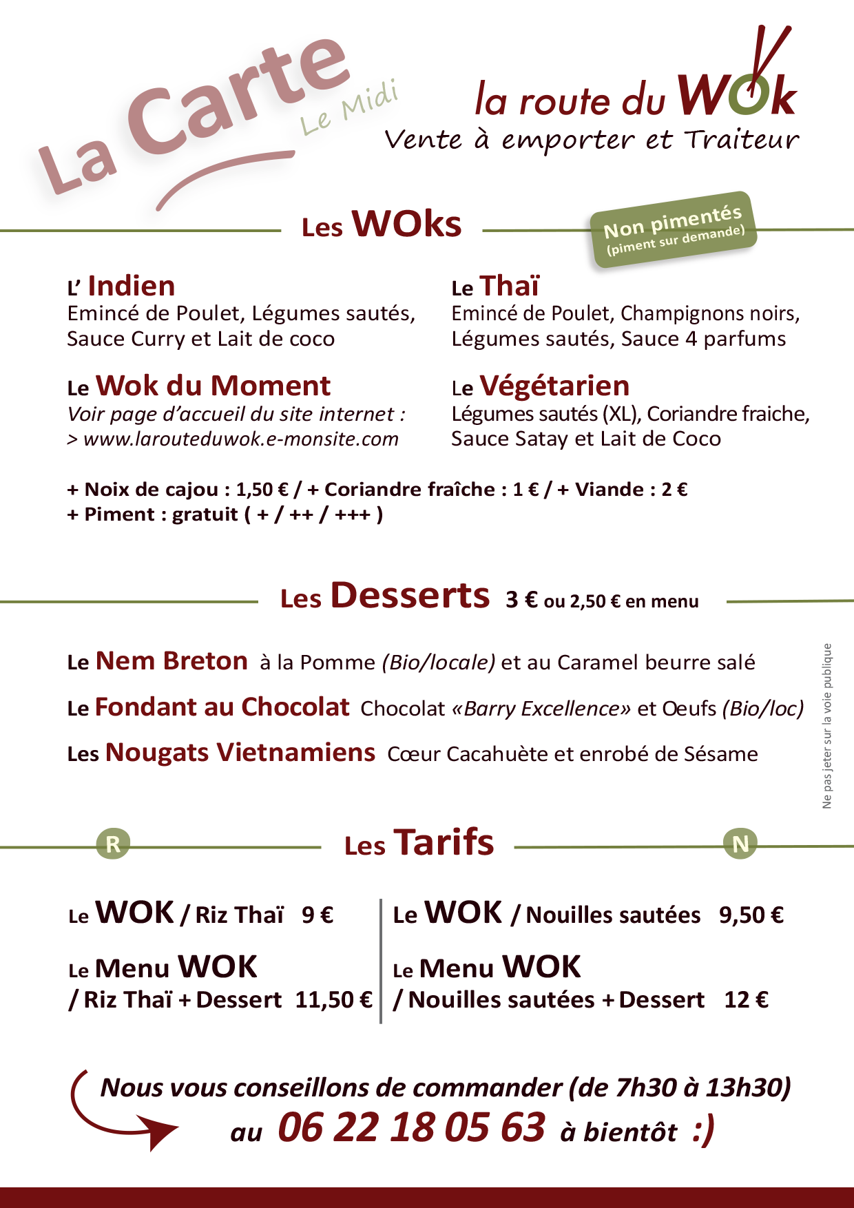 Flyer 2026 le midi dos